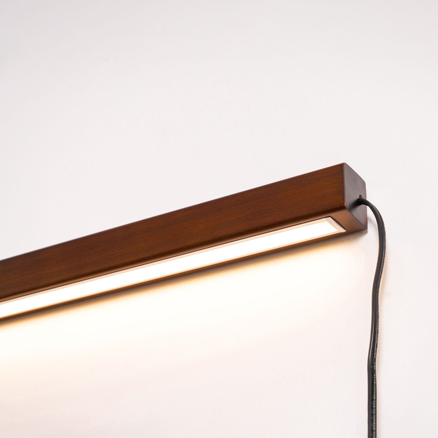 Kulatá dřevěná nástěnná lampa s LED — skandinávský design s funkcí stmívání — k dispozici ve třech velikostech – Lamylie