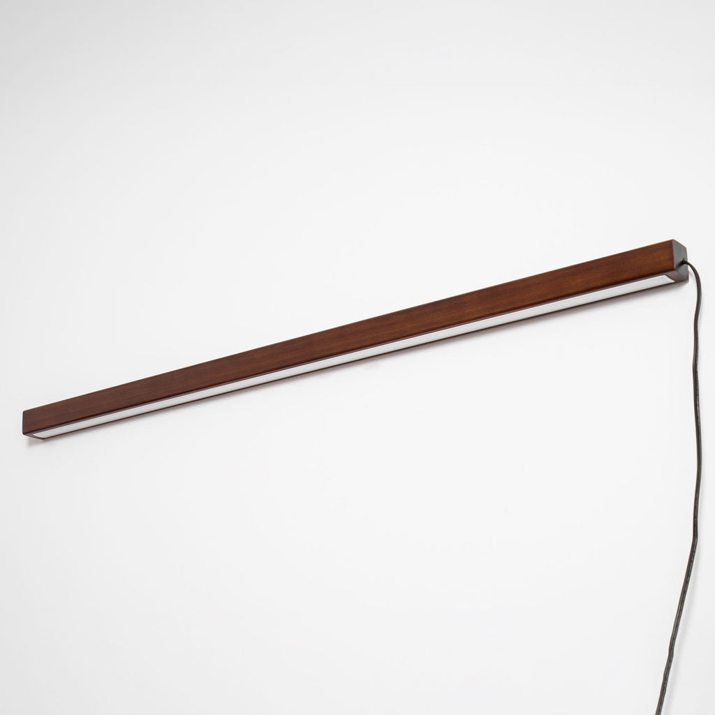 Kulatá dřevěná nástěnná lampa s LED — skandinávský design s funkcí stmívání — k dispozici ve třech velikostech – Lamylie
