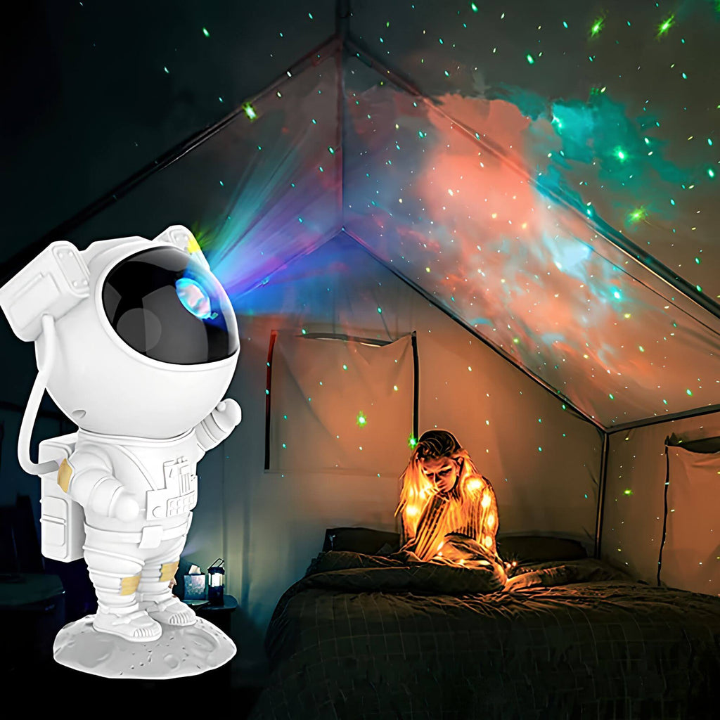 Astronaut Sternenhimmel LED Projektorlampe - Nachttischlampe - Lamylie