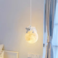 Lampada scandinava a forma di animale con design cartoon | Lampada a sospensione minimalista per camerette con portalampada E9 - Lamylie