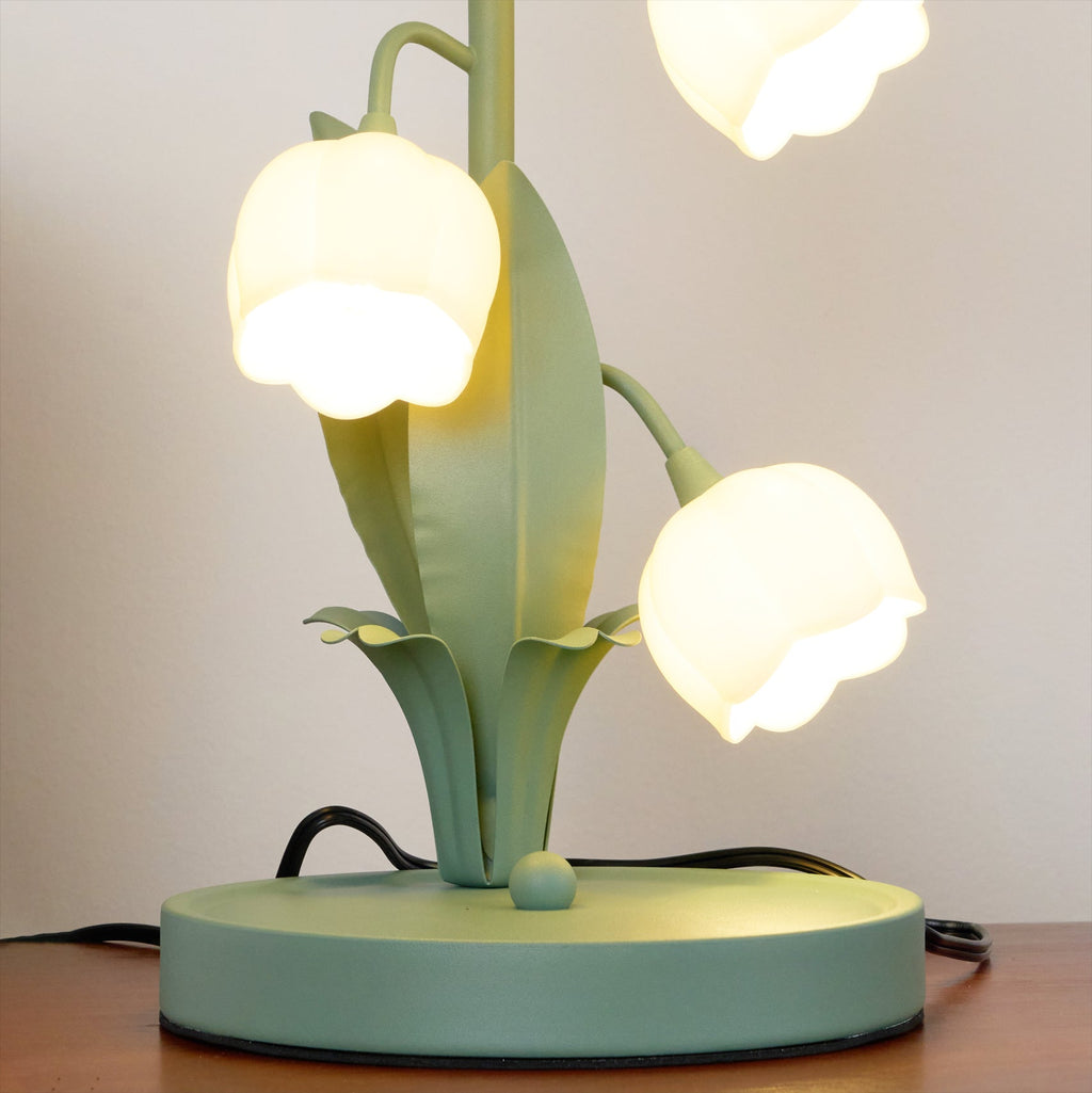 Table lamp with a bell orchid - Lamylie