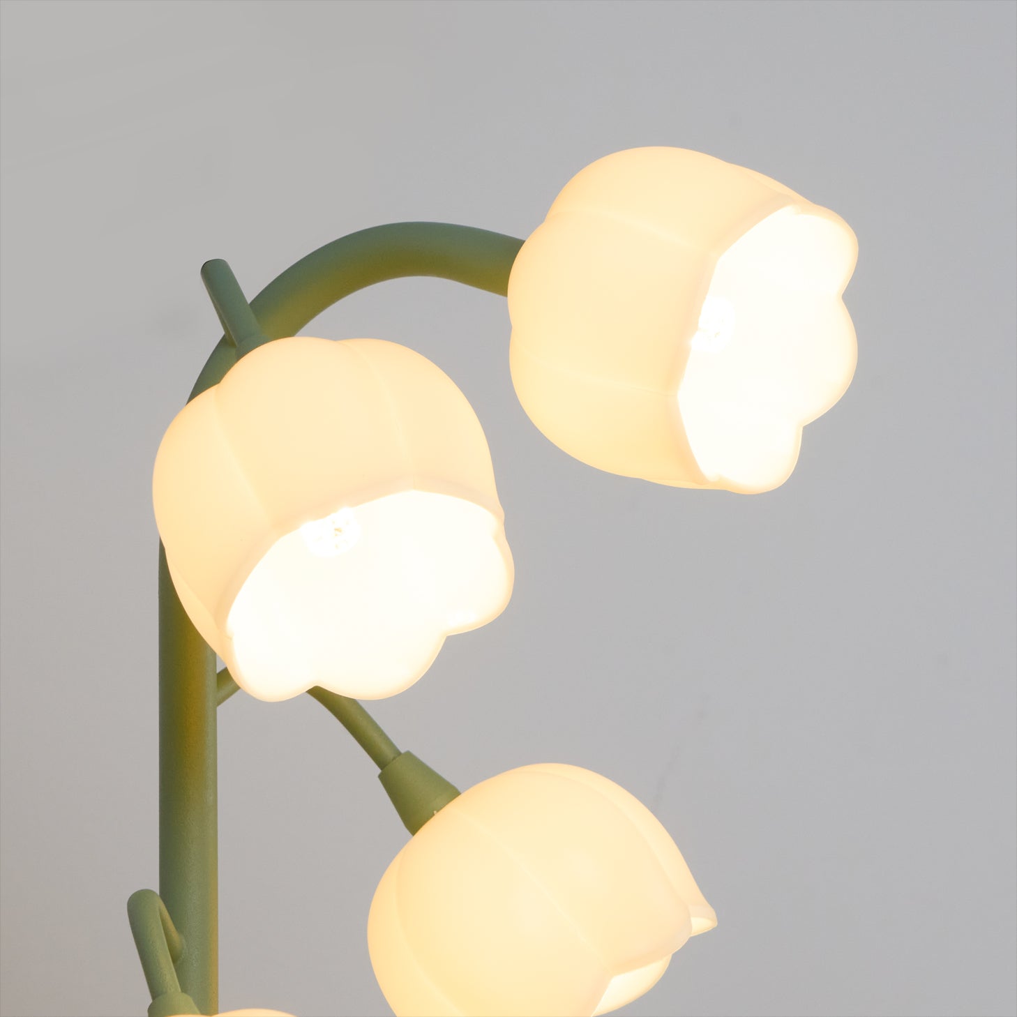 Table lamp with a bell orchid - Lamylie