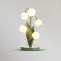 Table lamp with a bell orchid - Lamylie