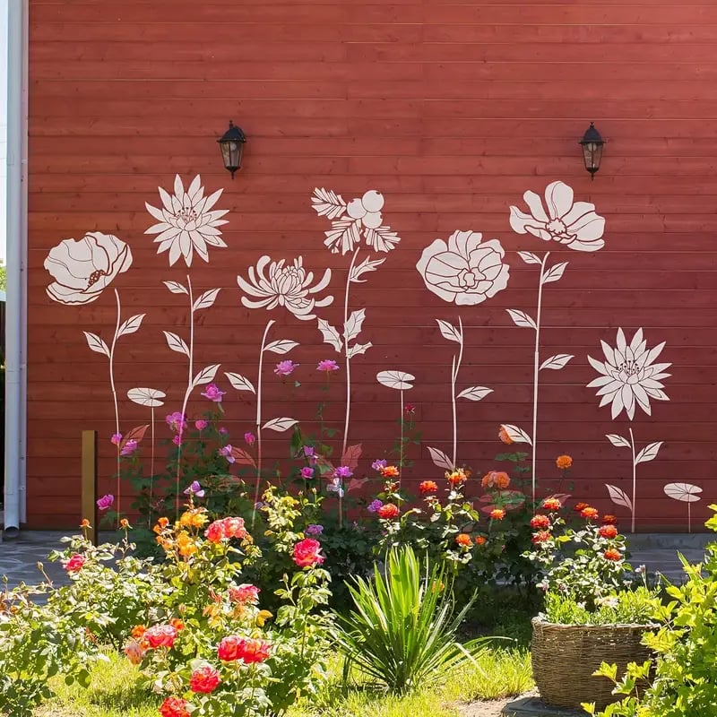 مجموعة قوالب زهور Artibloom — 10 قطع، قوالب دقيقة قابلة لإعادة الاستخدام