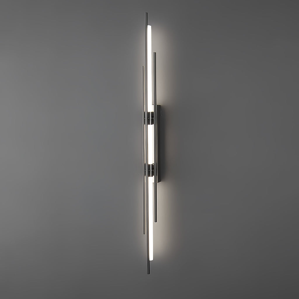 Nova Luxe LED-vegglampe i gull — moderne stil, slitesterk konstruksjon, varmt lys