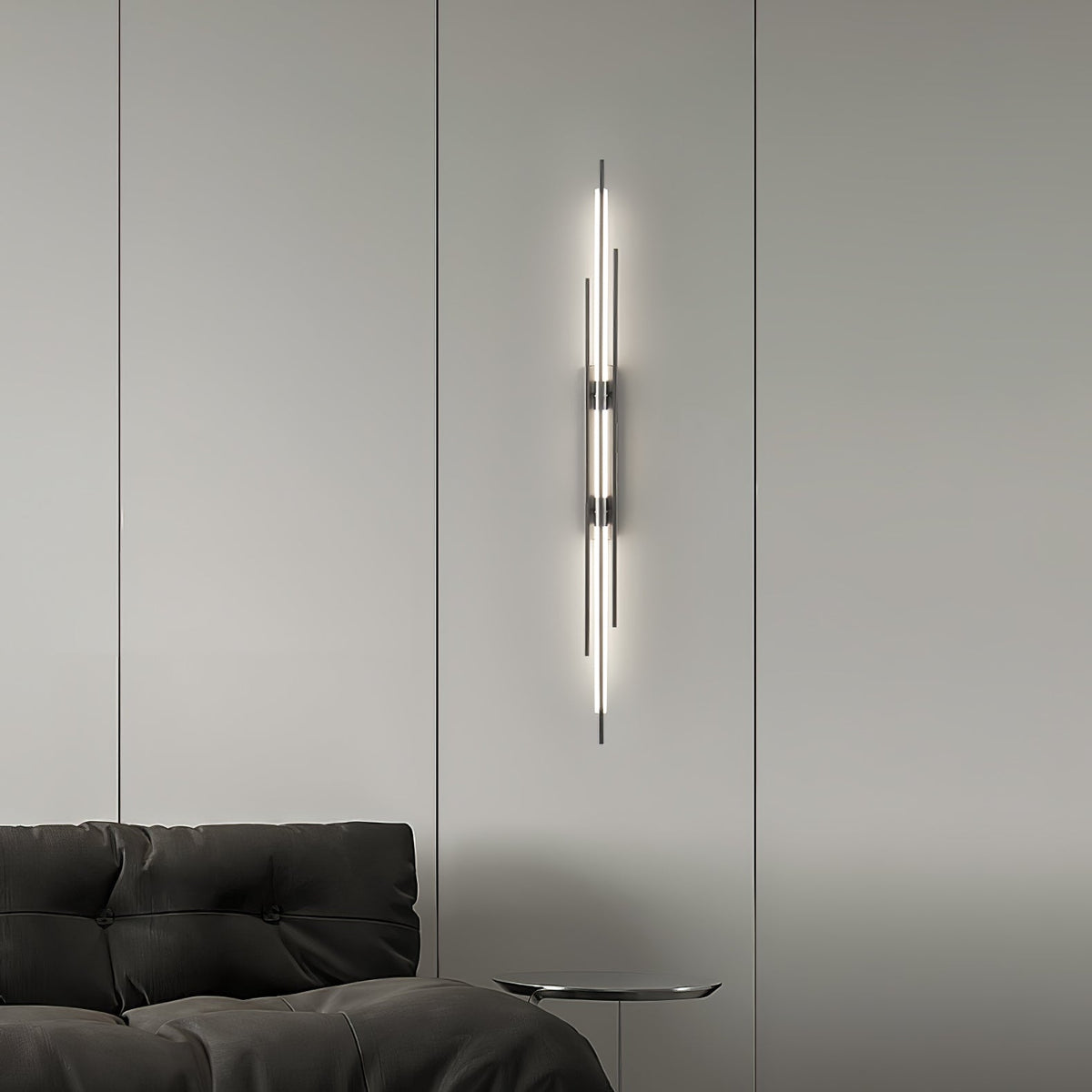 Nova Luxe LED-vegglampe i gull — moderne stil, slitesterk konstruksjon, varmt lys