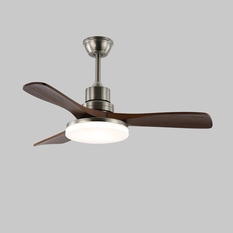 مروحة سقف بإضاءة و6 سرعات | تصميم إسكندنافي بلمسة خشبية طبيعية - لاميلي