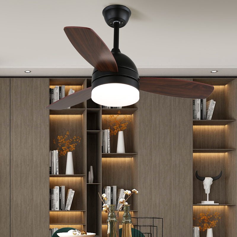 Minimalist Ceiling Fan with Lighting — Selena - Lamylie