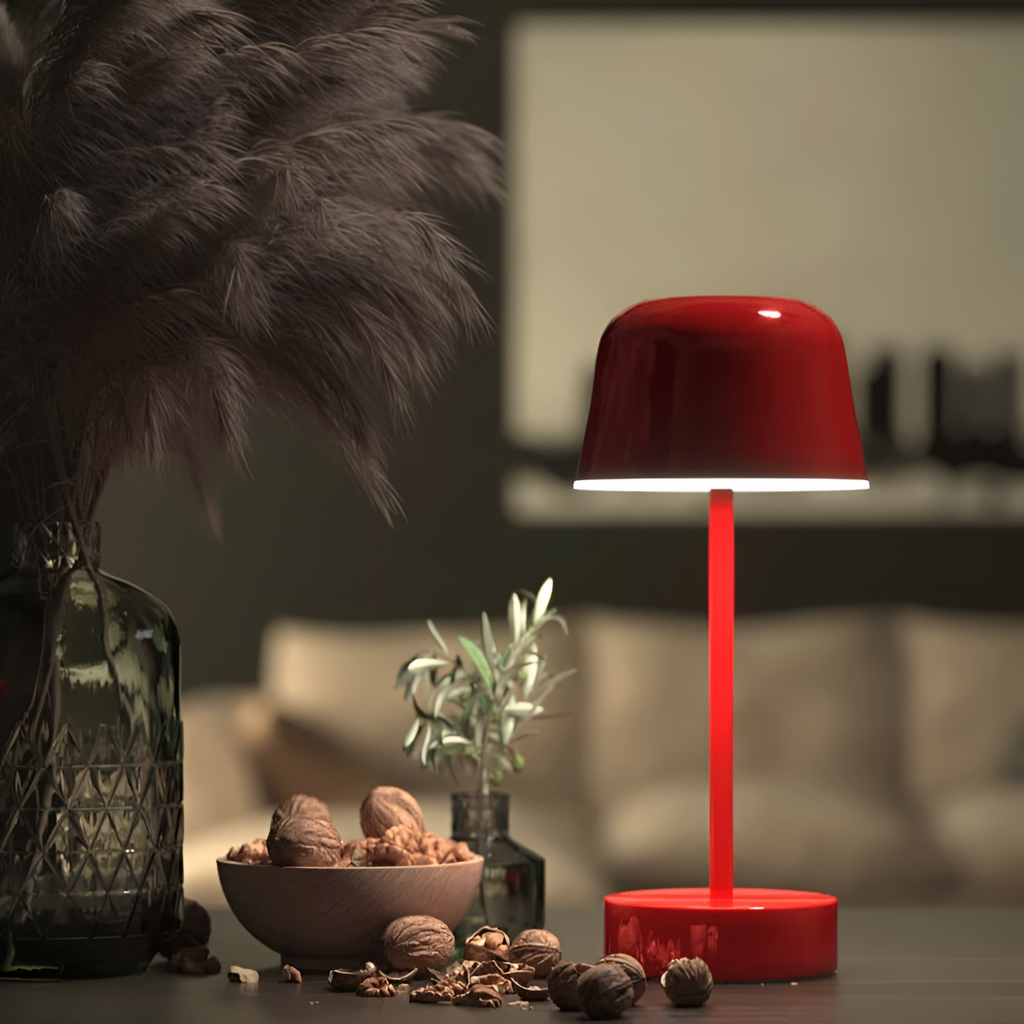 RetroLED - kabellose LED-Tischlampe im Retro-Design - Lamylie