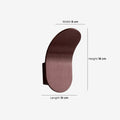 Curved Wall Lamp Modern Minimalist Design Brushed Finish Diffuse Light Decorative Wall Lighting for Hallway Bedroom Living Room - Lamylie