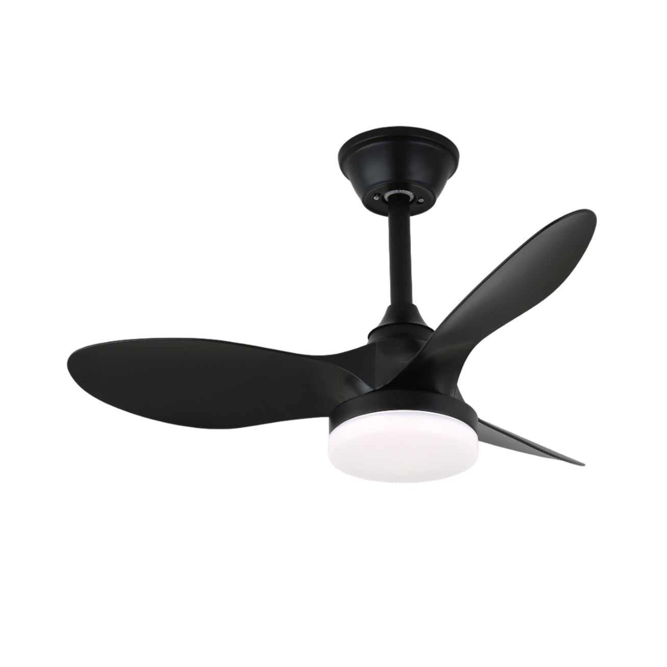 Ventilator de tavan cu iluminare | Design modern Ø81 cm | 6 viteze | Include telecomandă – Lamylie