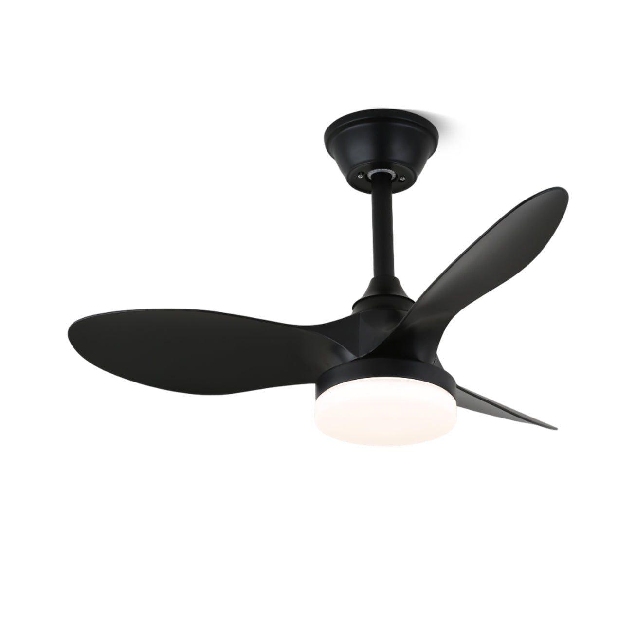 Ventilator de tavan cu iluminare | Design modern Ø81 cm | 6 viteze | Include telecomandă – Lamylie