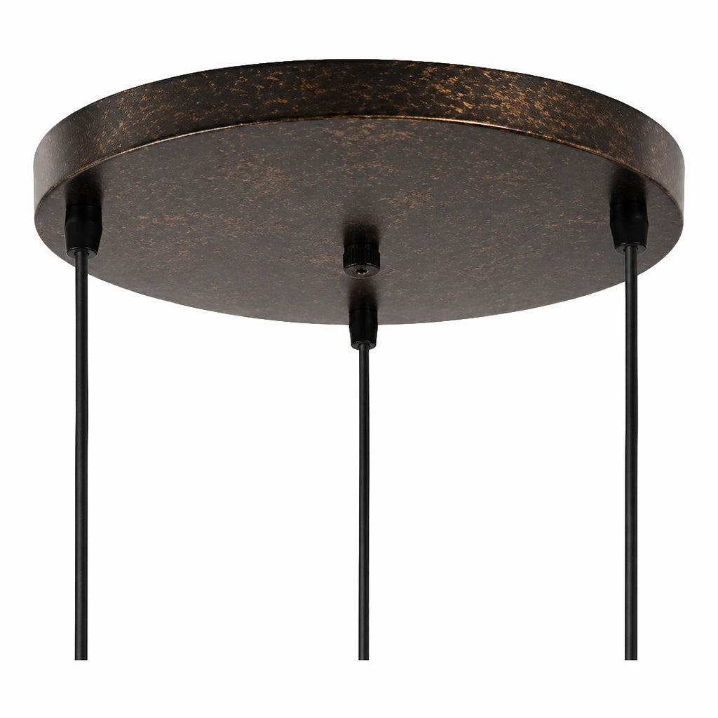 Round Ceiling Canopy for Pendant Lamps | Streamlined Base for Multi-Lamp Arrangements - Lamylie