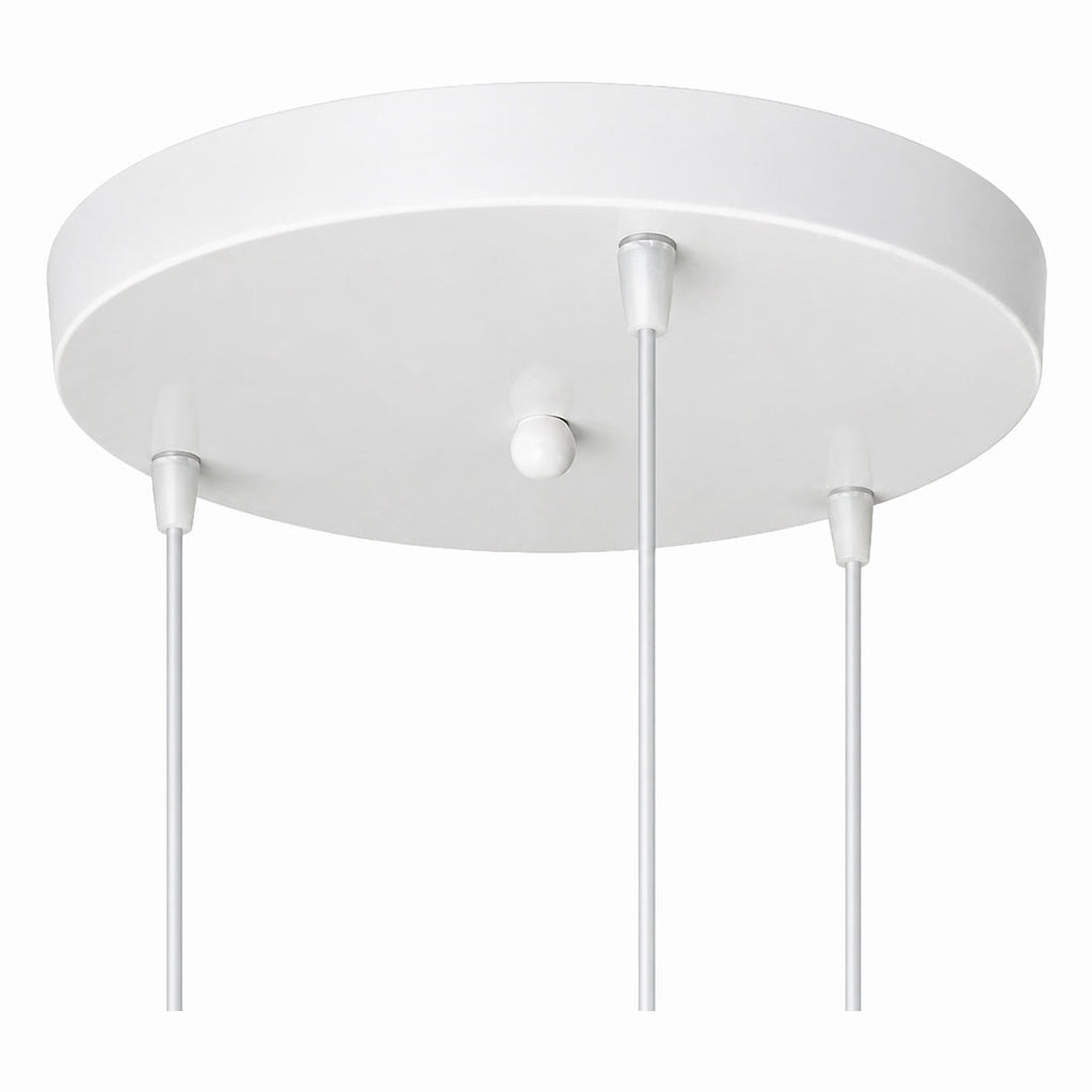 Round Ceiling Canopy for Pendant Lamps | Streamlined Base for Multi-Lamp Arrangements - Lamylie