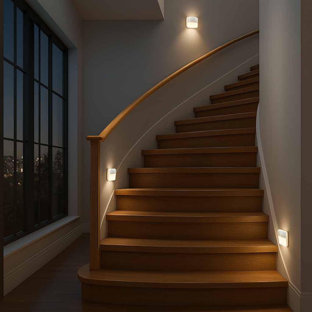 LED Night Light with Motion Sensor for Closets, Kitchens, and Stairs - Lamylie