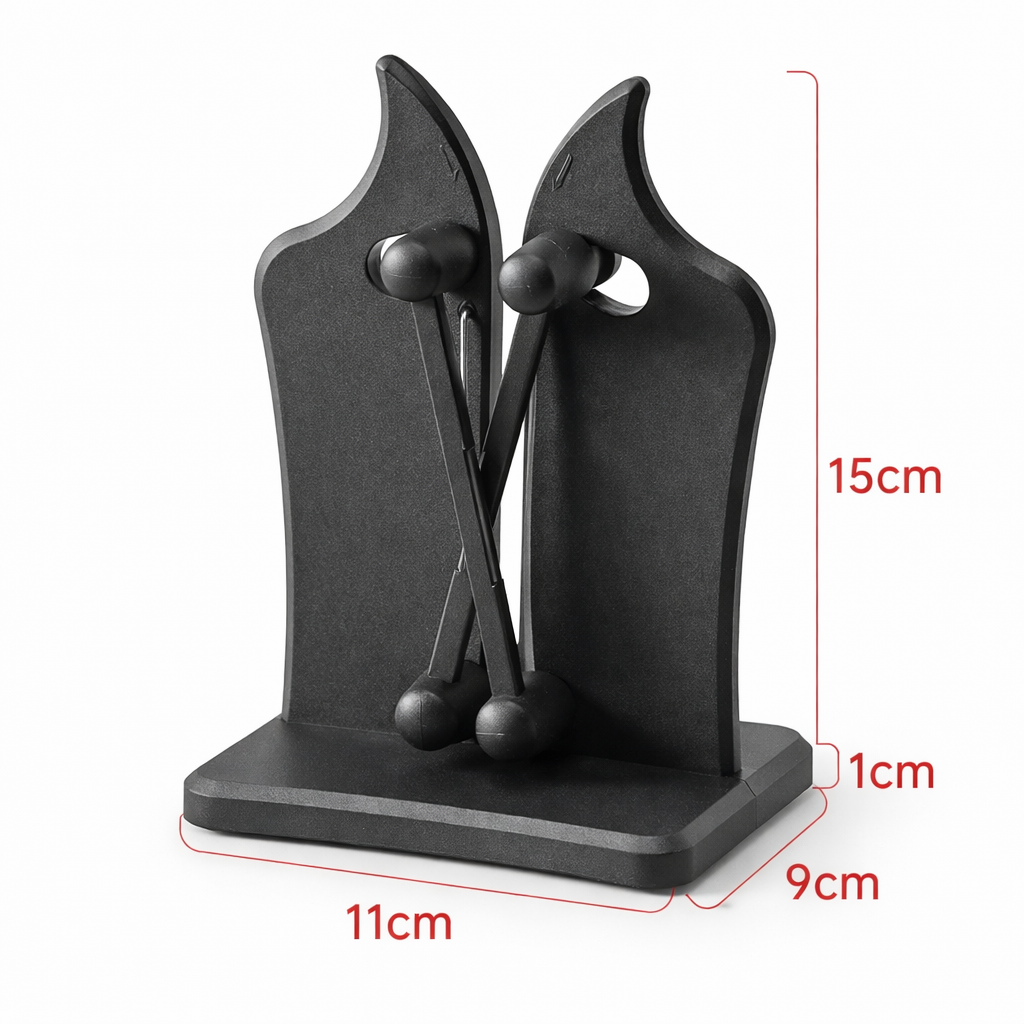 Knife Sharpener for Straight and Serrated Blades - Lamylie