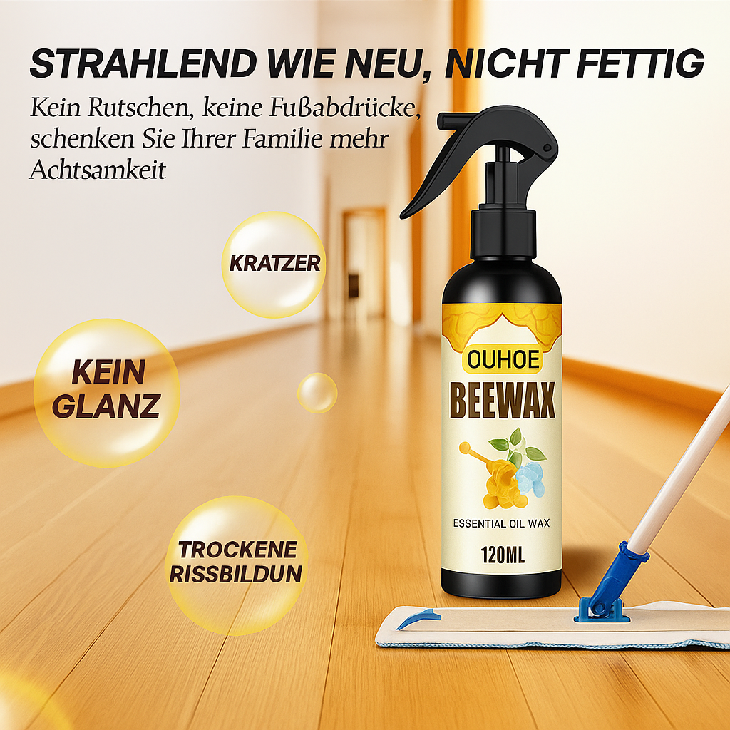 Micro Beeswax Spray for Wood - Enhance Furniture Shine and Timeless Beauty - Lamylie