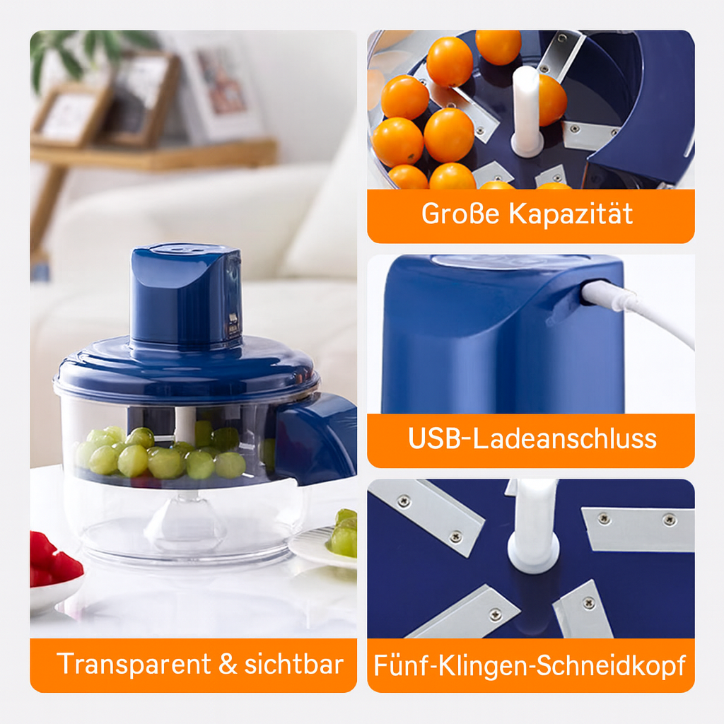 Crystal Peeler – Müheloses Schälen in Sekunden, ganz ohne Kleckern - Lamylie