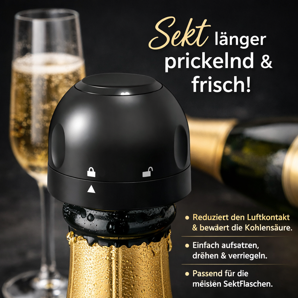 Freshness Keeper Pro – Mantieni freschi vino e spumante per giorni - Lamylie