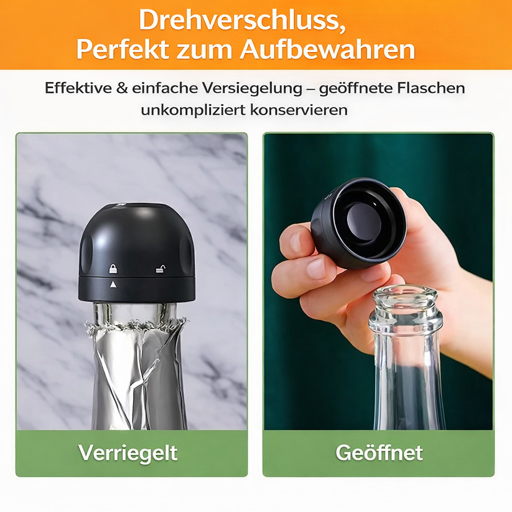 Freshness Keeper Pro – Mantieni freschi vino e spumante per giorni - Lamylie