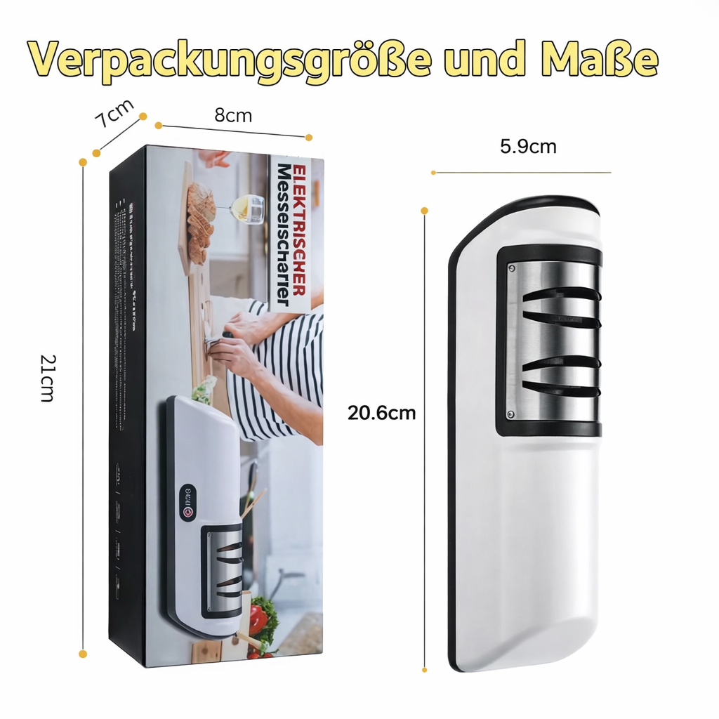 Affûteur de couteaux EdgePulse – Transformez les lames émoussées pour couper sans effort - Lamylie