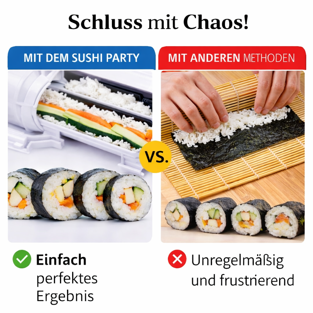 Sushi Party Maker – Des rouleaux de sushi parfaits en quelques secondes ! - Lamylie