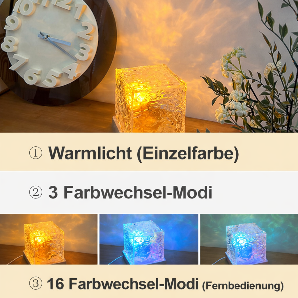 Aurora Projektorlampe – Verwandeln Sie Ihr Zuhause mit magischen Nordlichtern - Lamylie