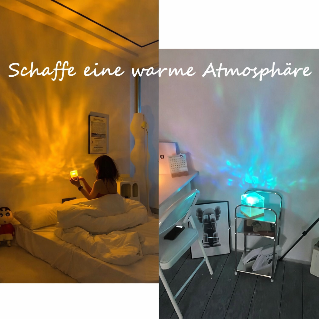 Aurora Projektorlampe – Verwandeln Sie Ihr Zuhause mit magischen Nordlichtern - Lamylie