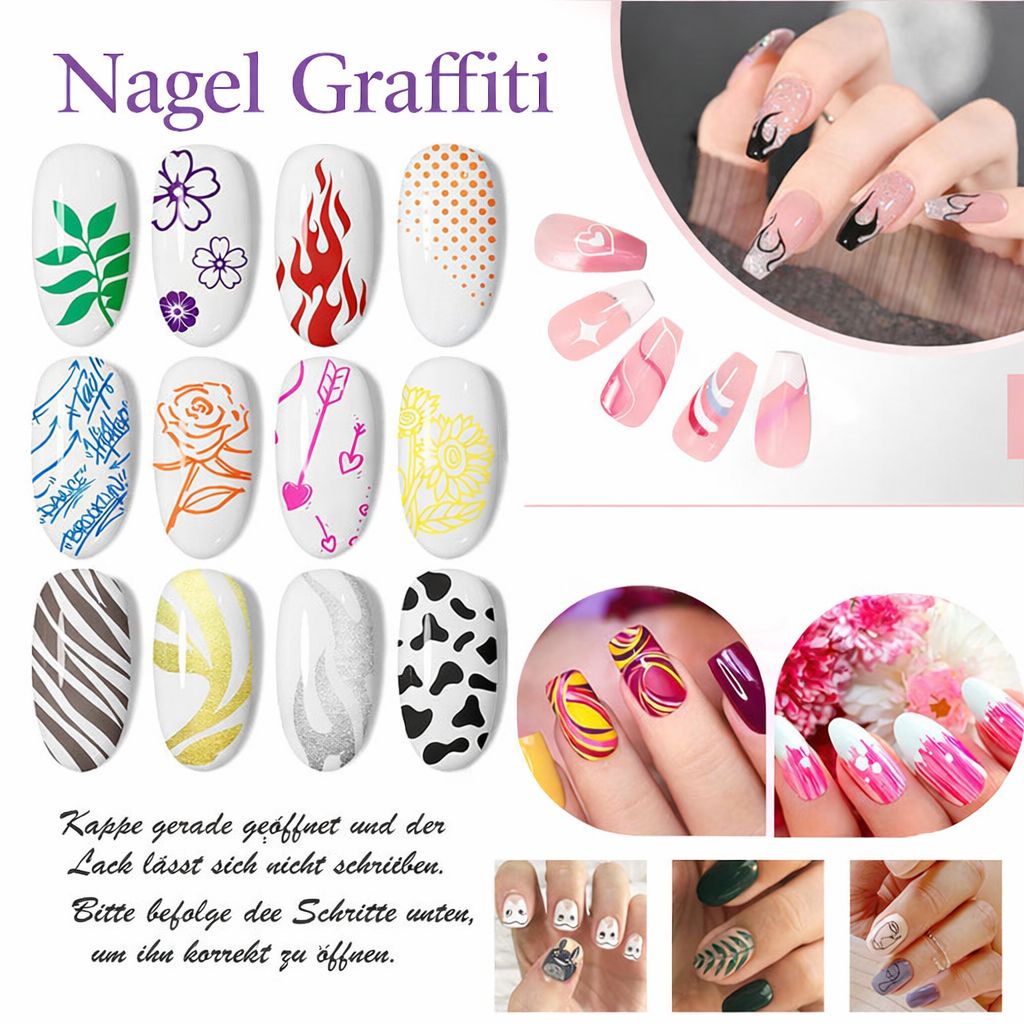 Creative Nail Art in Seconds - Lamylie
