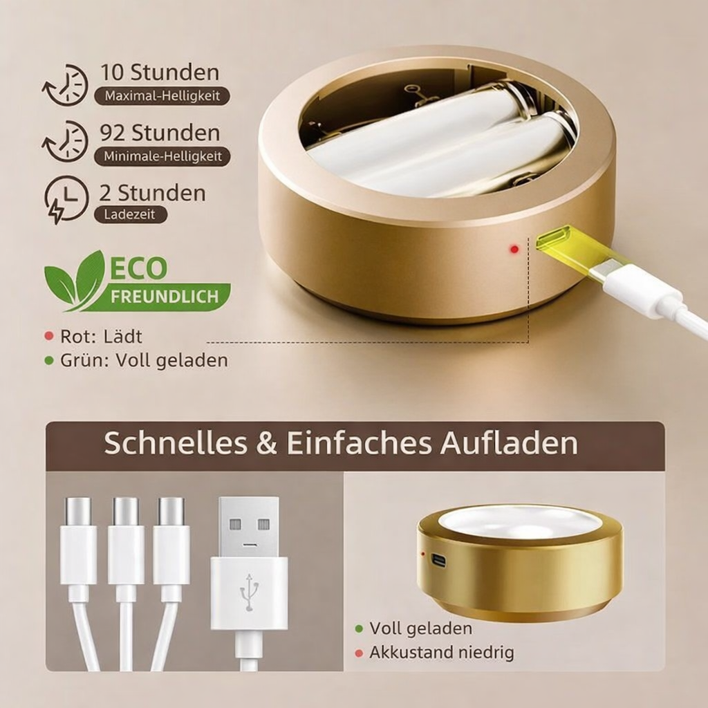 Magnetische LED-Leuchte zur stilvollen Beleuchtung von Kunstwerken – Lamylie