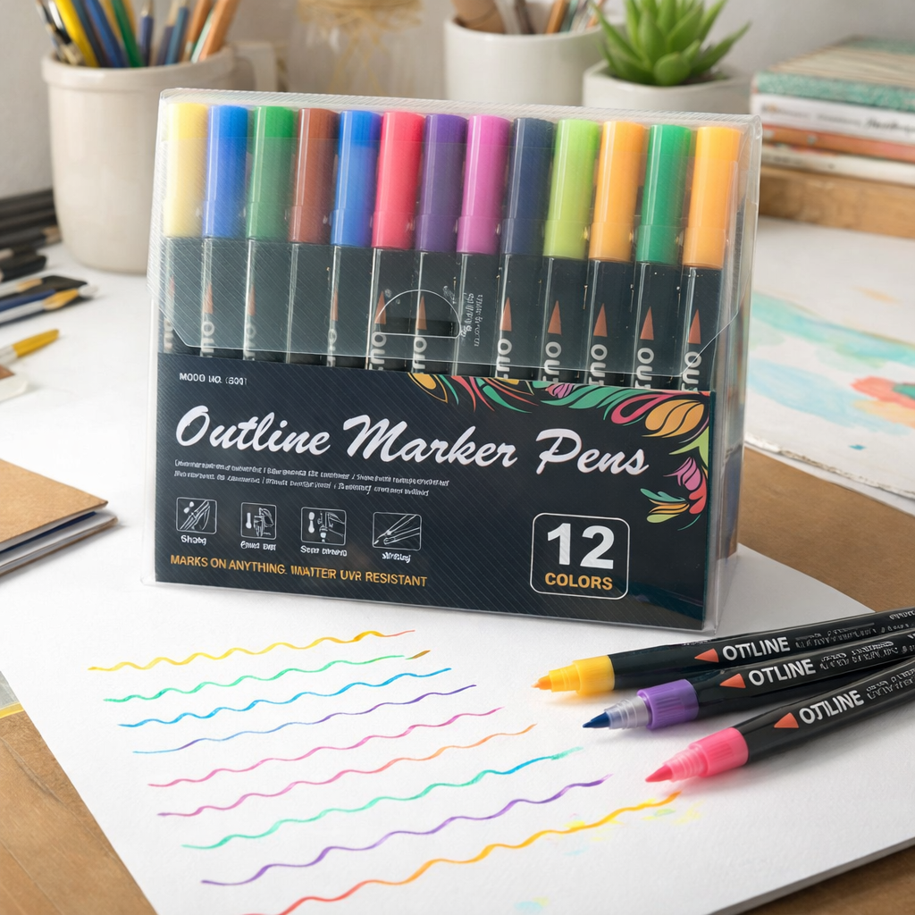 Colorful Dual Markers for Creative Effects - Lamylie
