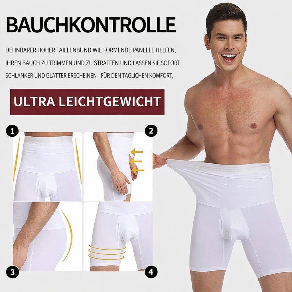 Shorty gainants pour hommes pour une silhouette élégante et assurée – Lamylie
