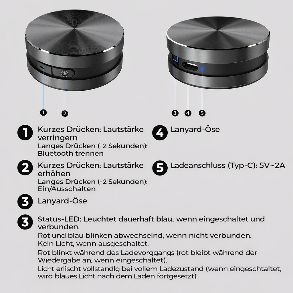 Mini-Leistungsverstärker, der Ihren Raum mit dynamischen Bässen erfüllt – Lamylie