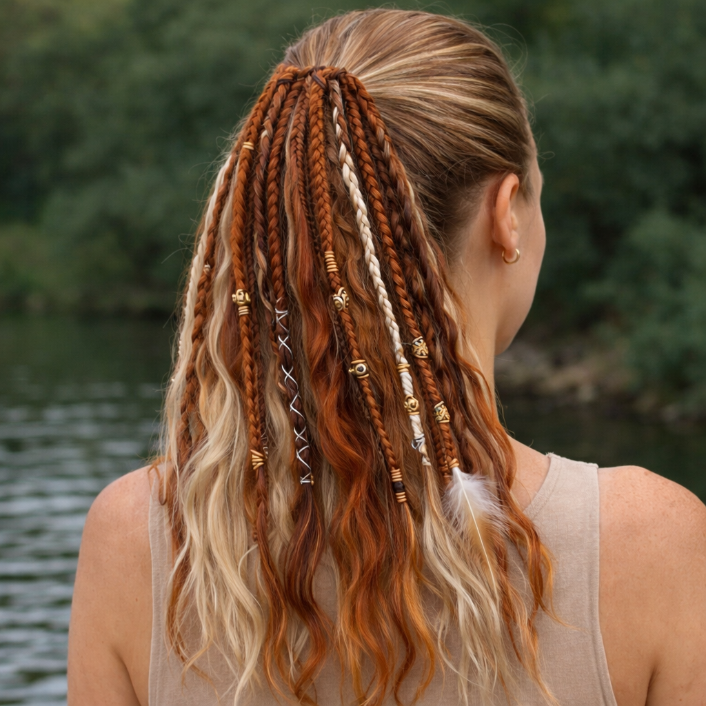 Hestehale med dreadlocks — øyeblikkelig bohemsk stil for frihet og selvtillit - Lamylie