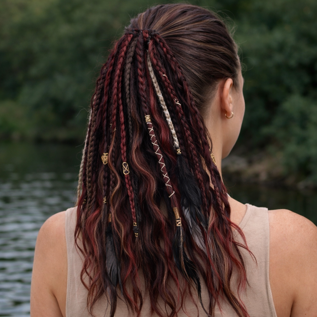 Hestehale med dreadlocks — øyeblikkelig bohemsk stil for frihet og selvtillit - Lamylie