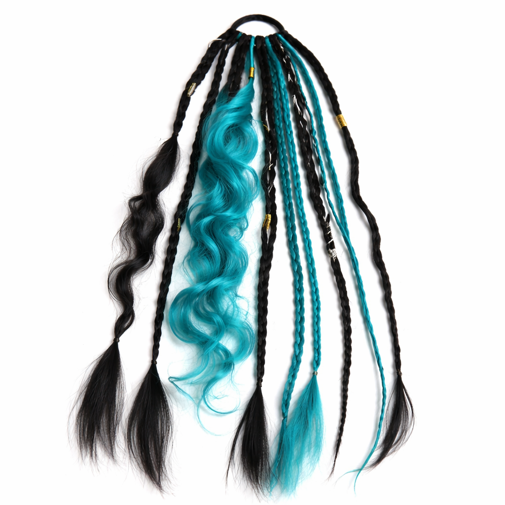 Hestehale med dreadlocks — øyeblikkelig bohemsk stil for frihet og selvtillit - Lamylie