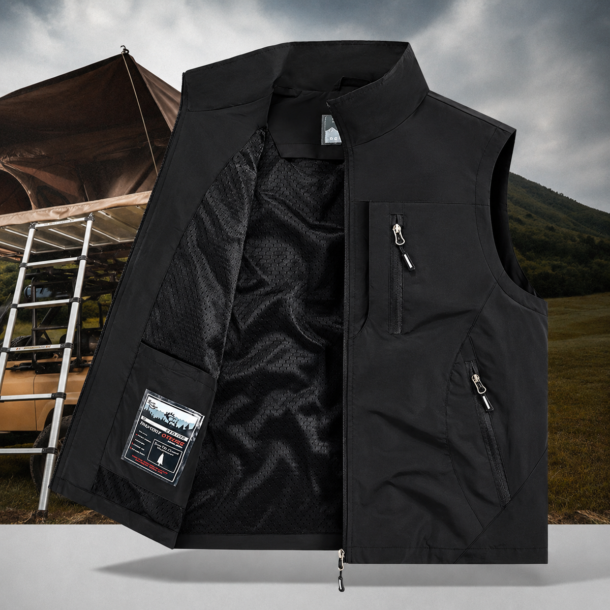 Lightweight and Practical Men's Body Warmer for Everyday Use - Lamylie