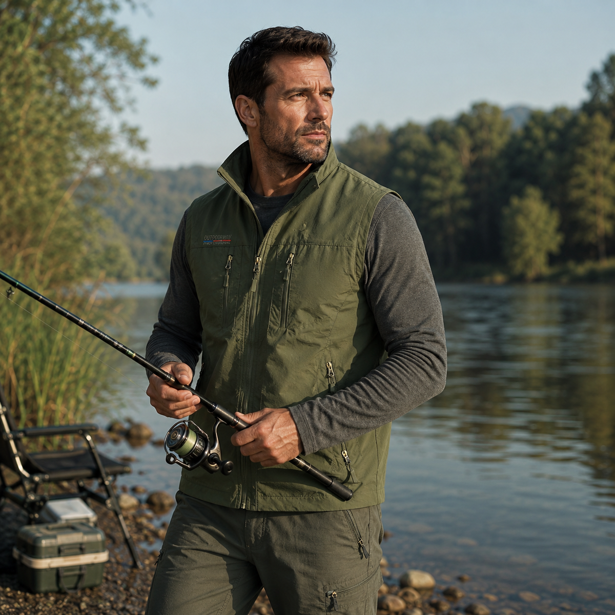 Lightweight and Practical Men's Body Warmer for Everyday Use - Lamylie