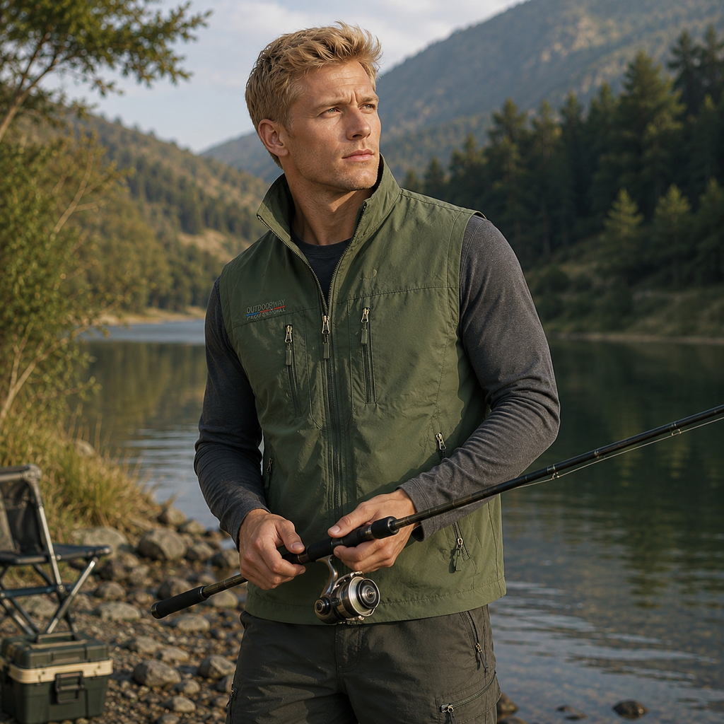 Lightweight and Practical Men's Body Warmer for Everyday Use - Lamylie