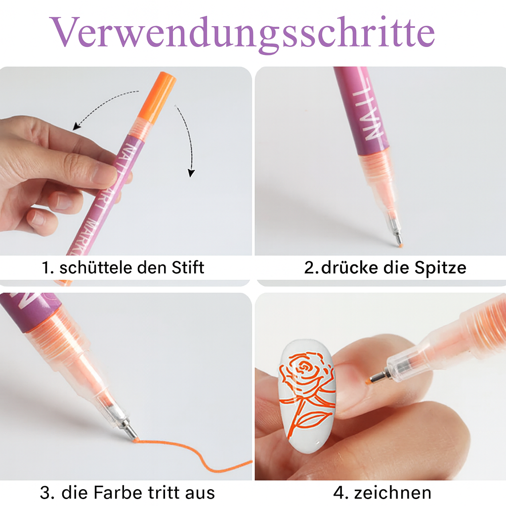 Creative Nail Art in Seconds - Lamylie