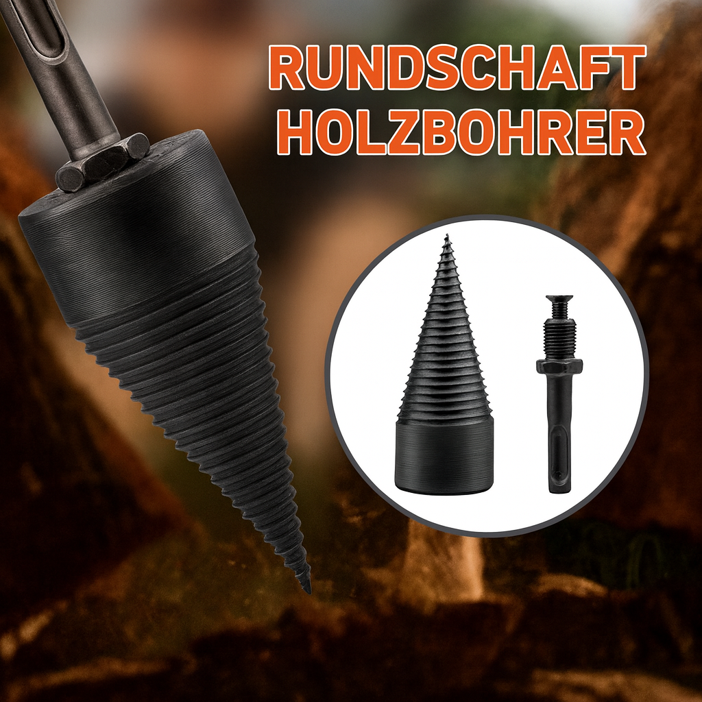 Holzspalter zum einfachen Spalten von Holz – keine Axt, keine Rückenschmerzen – Lamylie