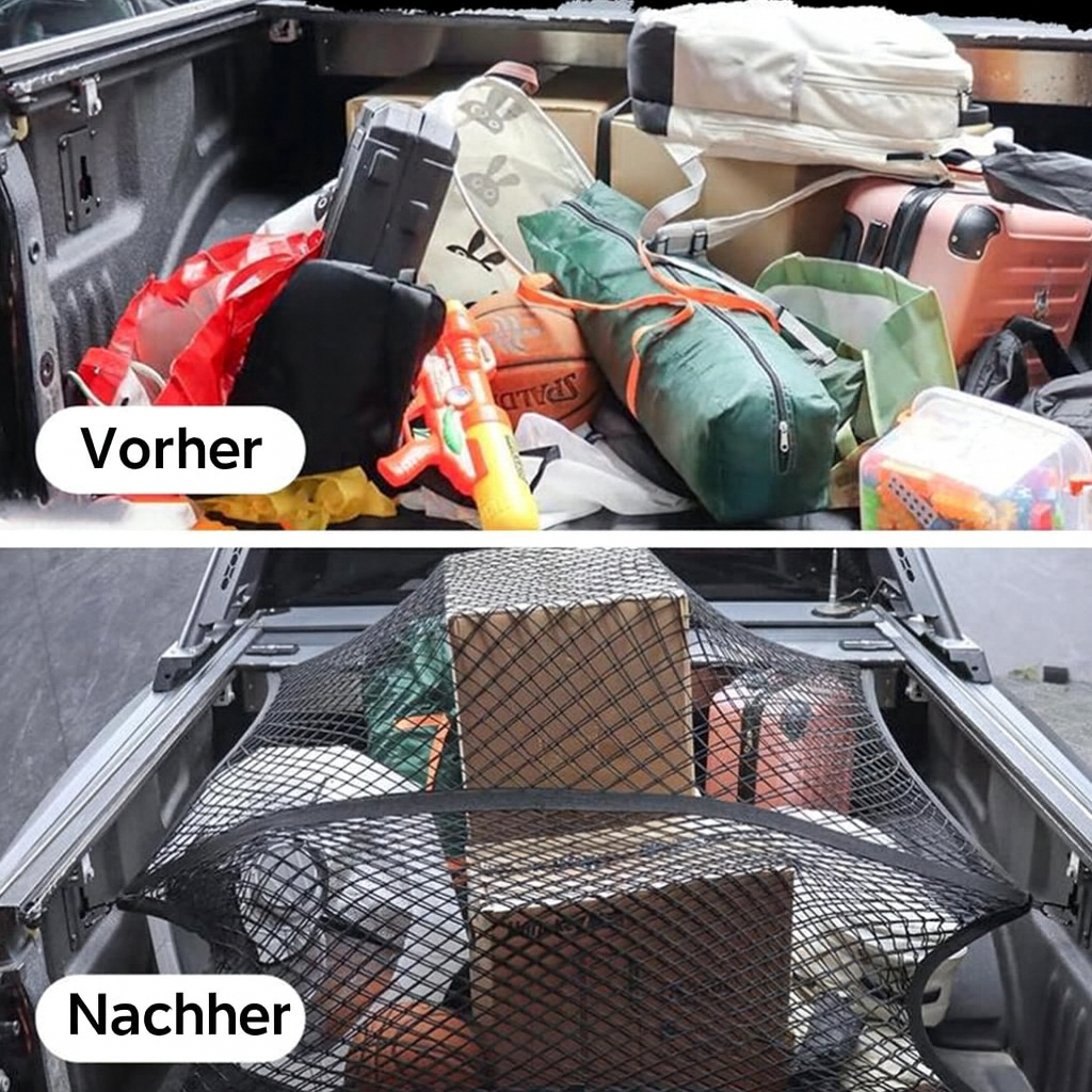 Plasă de fixare a încărcăturii – Îți menține încărcătura în siguranță chiar și la viteză maximă - Lamylie