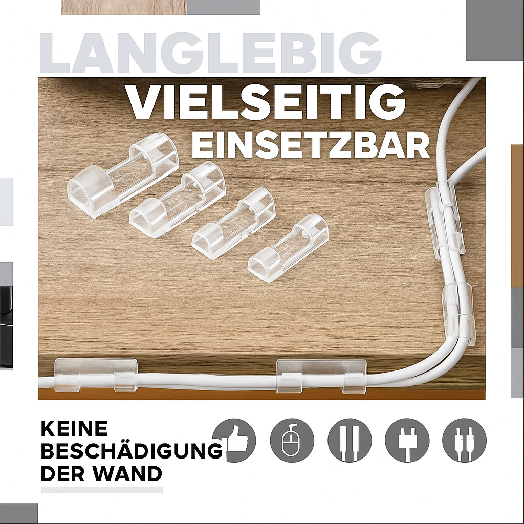 Mini-Kabel-Organizer – Schluss mit dem Kabelsalat – Lamylie