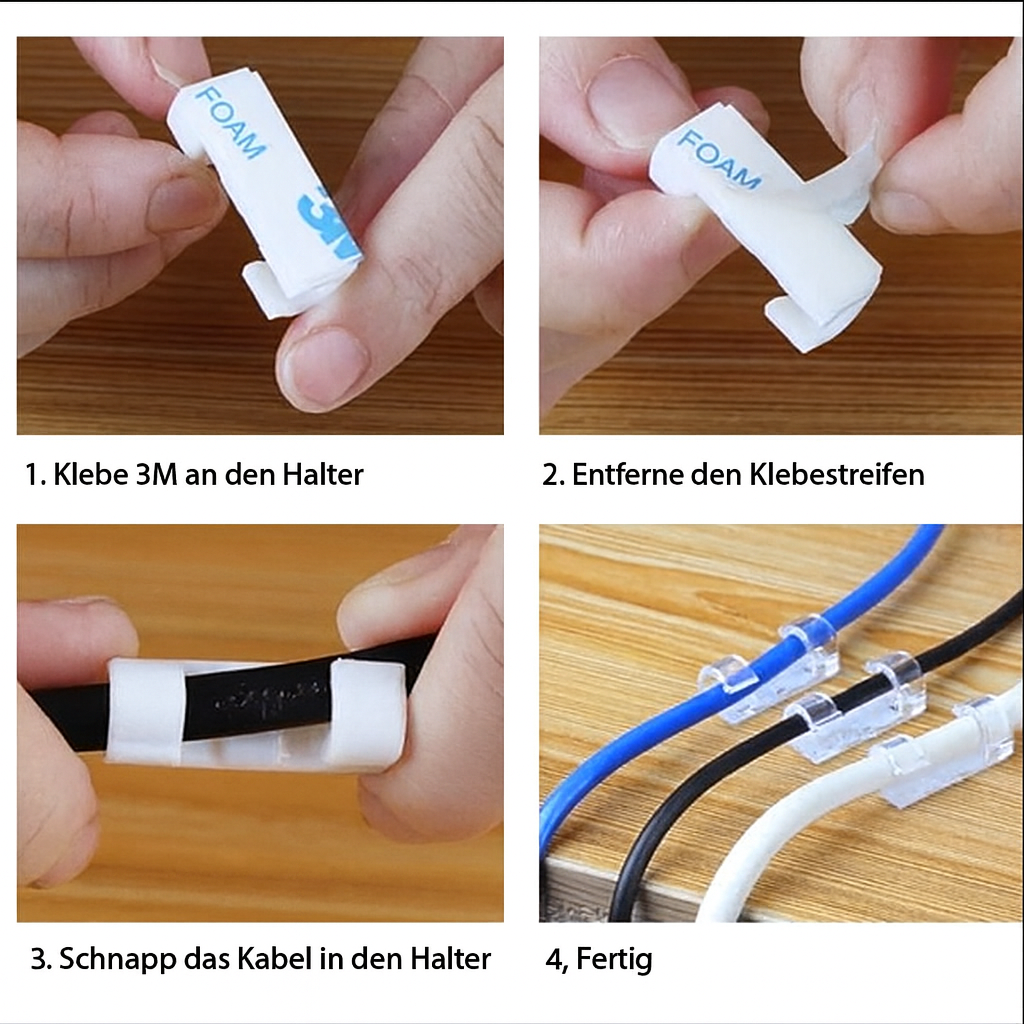 Mini-Kabel-Organizer – Schluss mit dem Kabelsalat – Lamylie