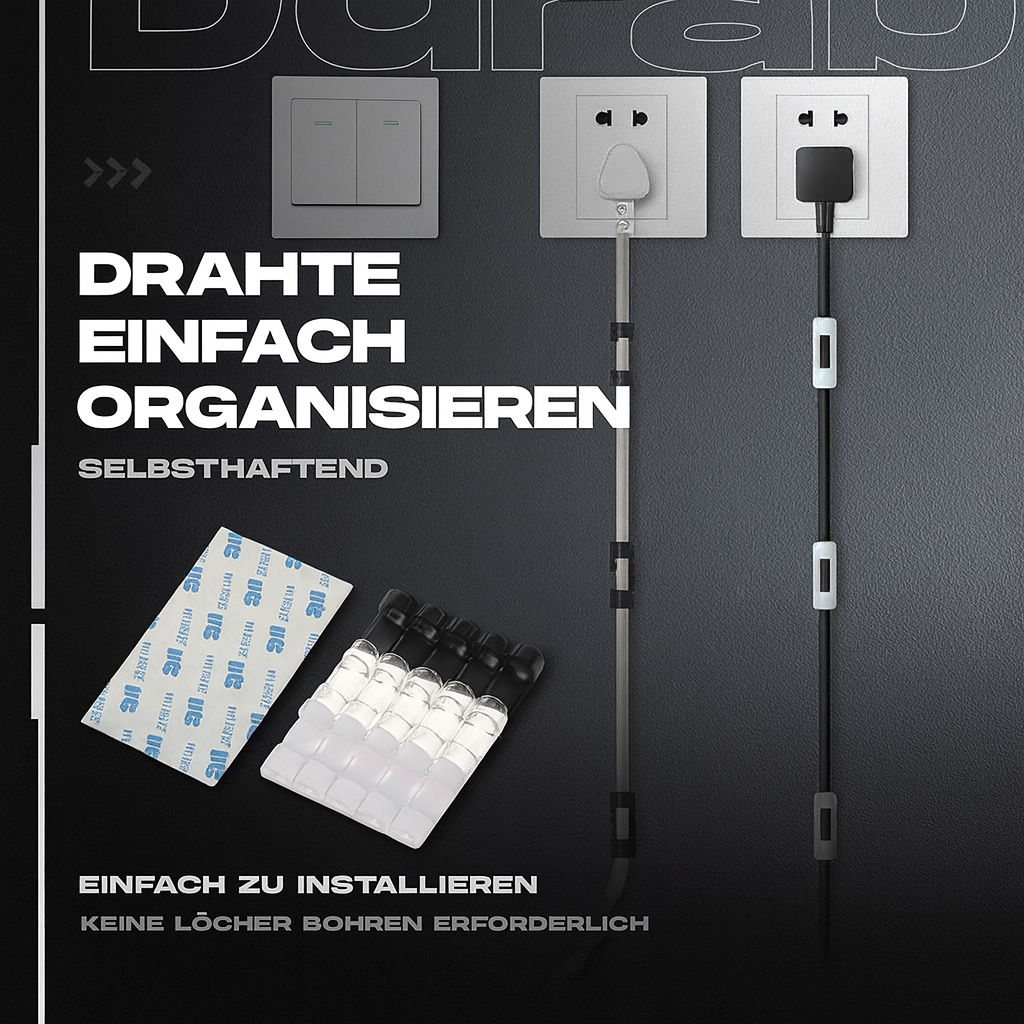 Mini-Kabel-Organizer – Schluss mit dem Kabelsalat – Lamylie