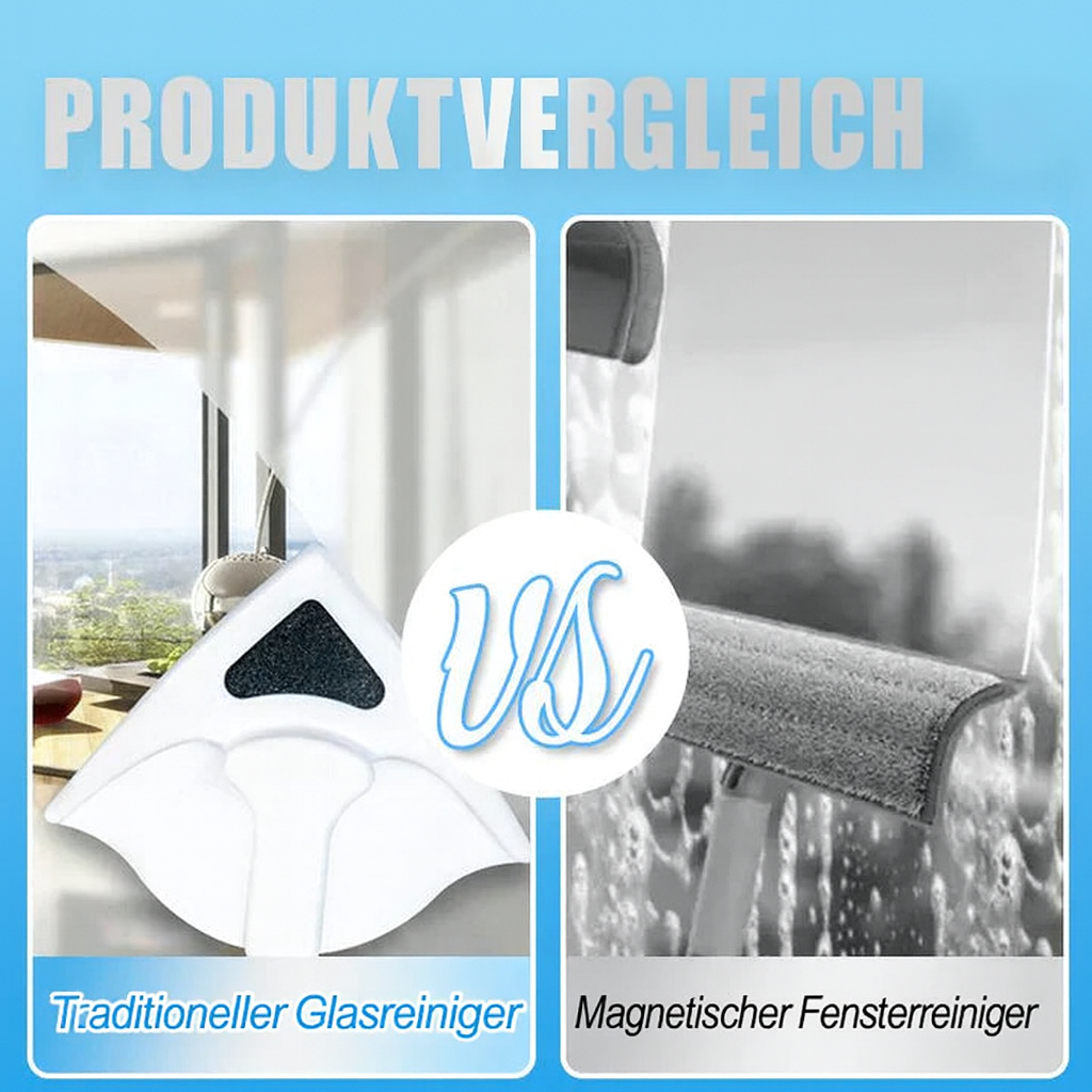Magnetic Window Cleaner for Both Sides – Glass Cleaning Tool - Lamylie