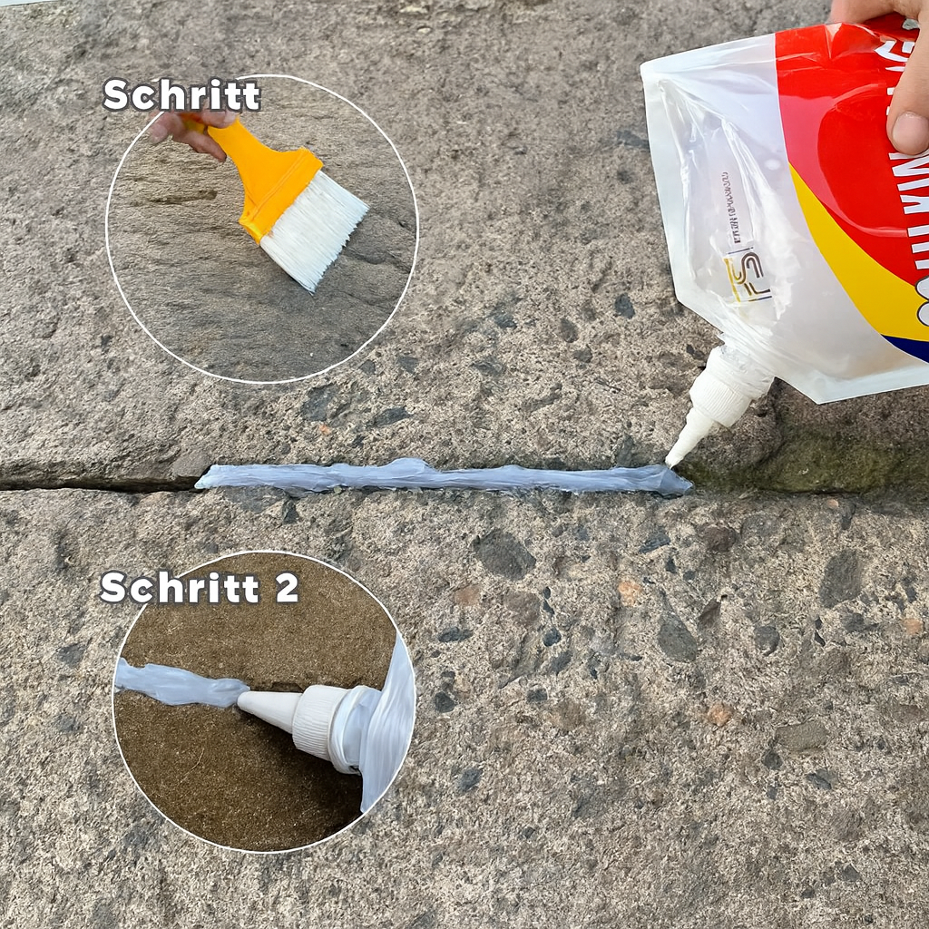 Beton tömítőanyag – végleg kitölti a repedéseket, és időjárásállóvá teszi a felületet - Lamylie