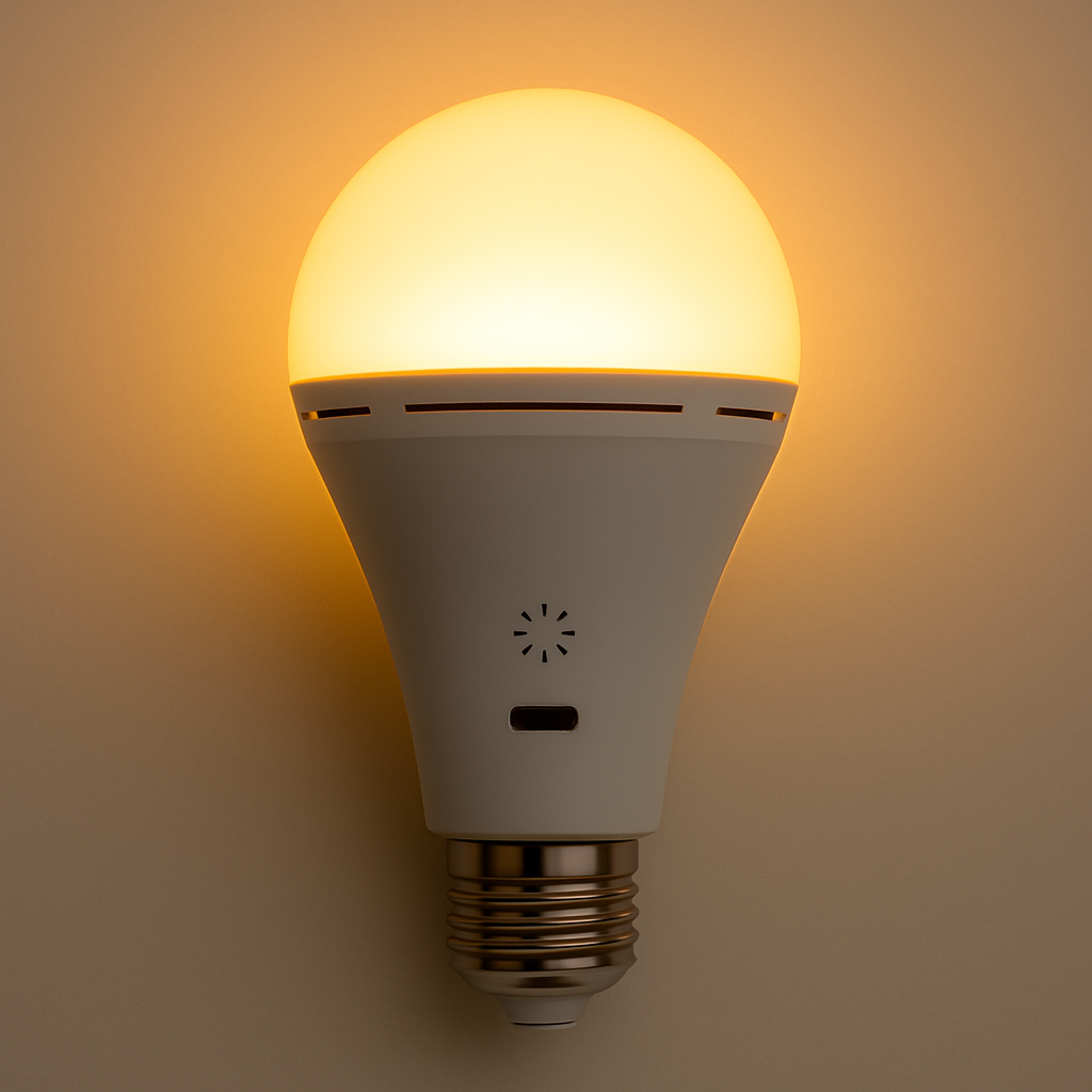Trådløs oppladbar LED-bordlampe | Moderne stemningsbelysning med berøringskontroll og fjernkontroll | Ø10 cm – Lamylie