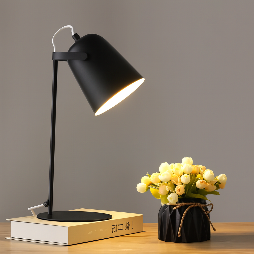 Macaron-skrivbordslampa med justerbar arm | Skandinavisk design – Lamylie