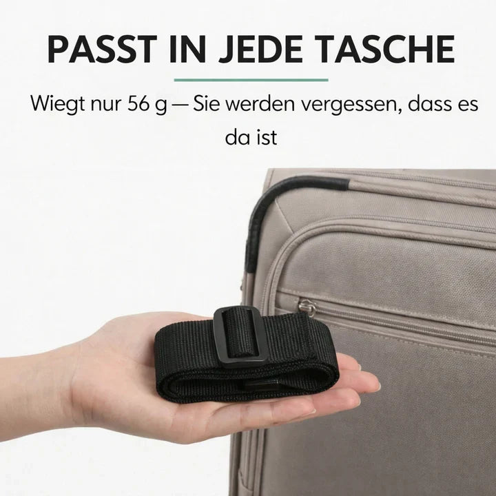 Popruh na zavazadla s rychlým zapínáním – design pro volné ruce - Lamylie